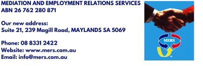 MEDIATION AND EMPLOYMENT RELATIONS SERVICES wo disclaimer (400 × 130px) MERS Adelaide